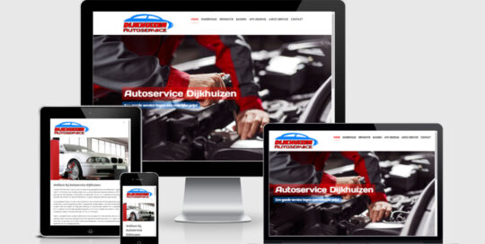 Wordpress website autobedrijf
