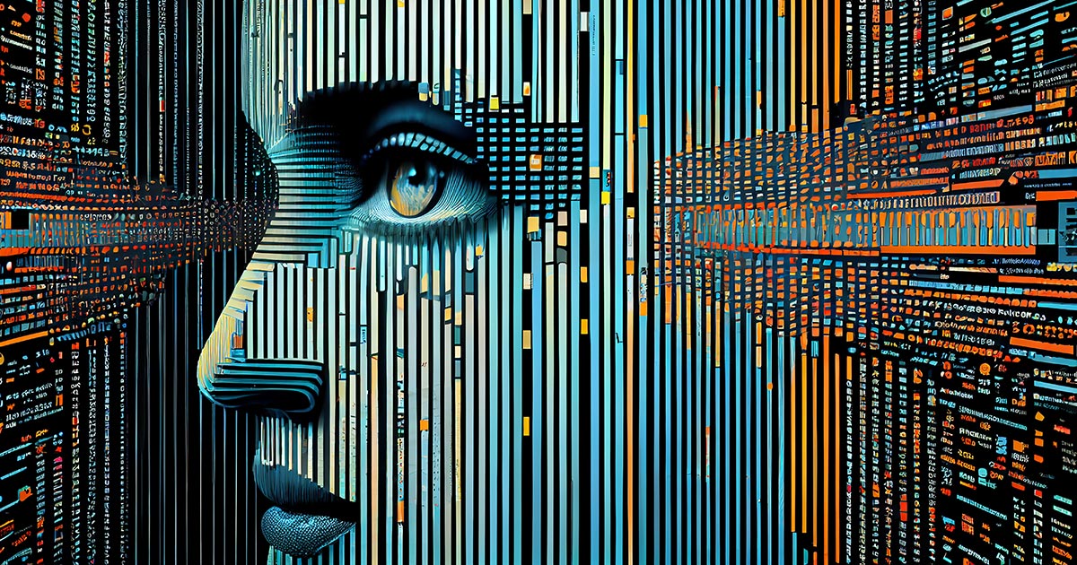 Grafisch ontwerper werkt samen met AI op computer, combineert menselijke creativiteit met kunstmatige intelligentie voor logo ontwerp