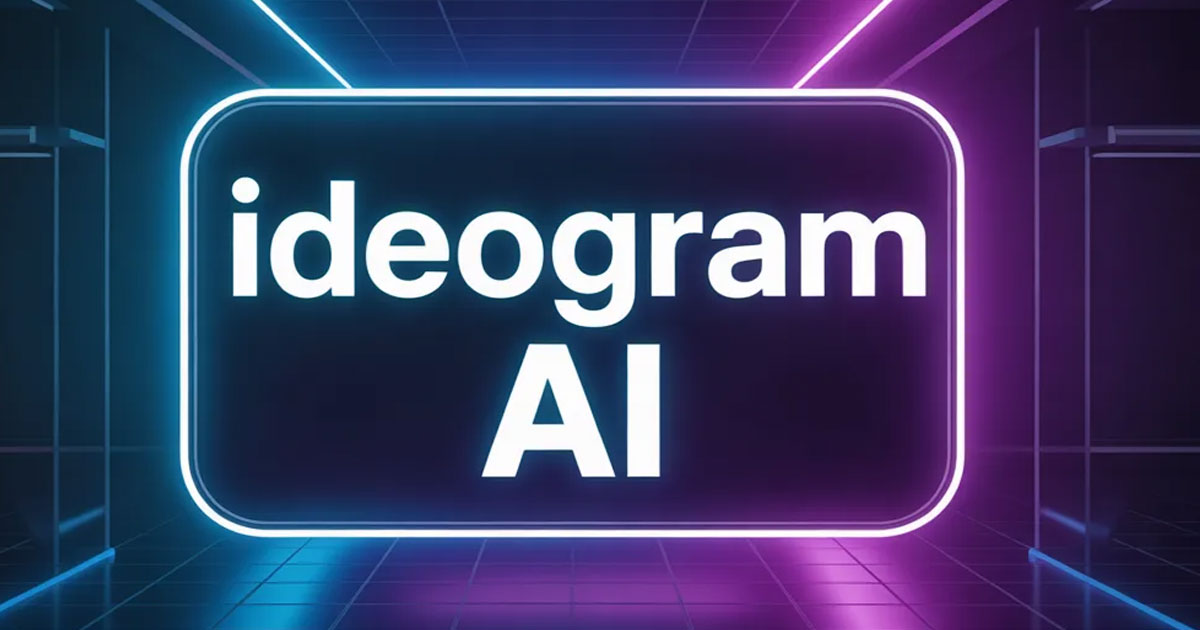 Uitgelichte afbeelding van het artikel over logo ontwerpen met Ideogram AI, gegenereerd in Ideogram